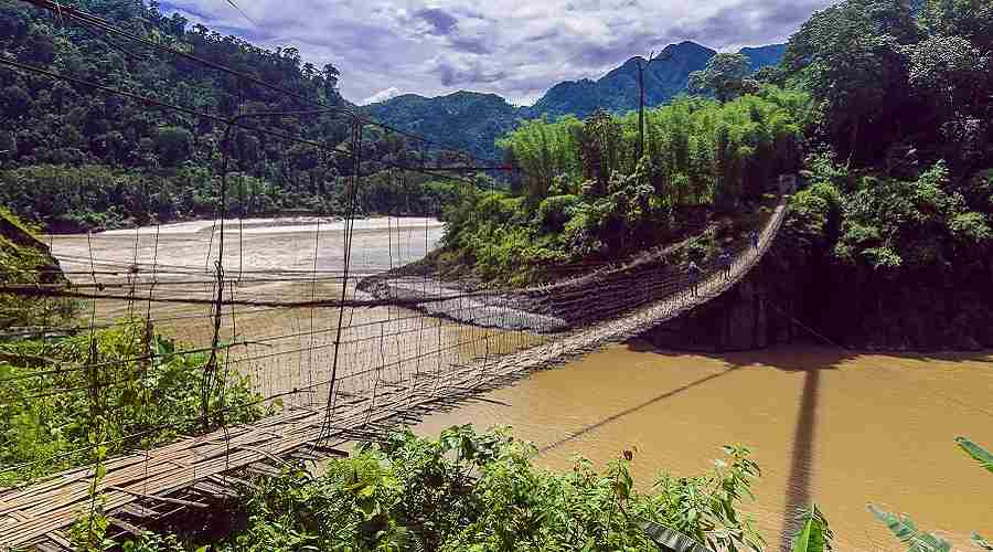 Komsing Hanging Bridge