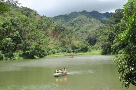 Boating in Tamdil Lake