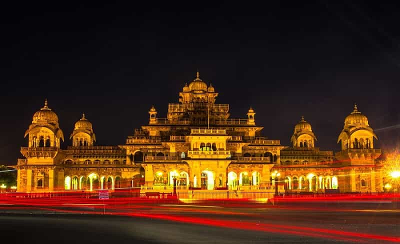 Albert Hall Museum Night View