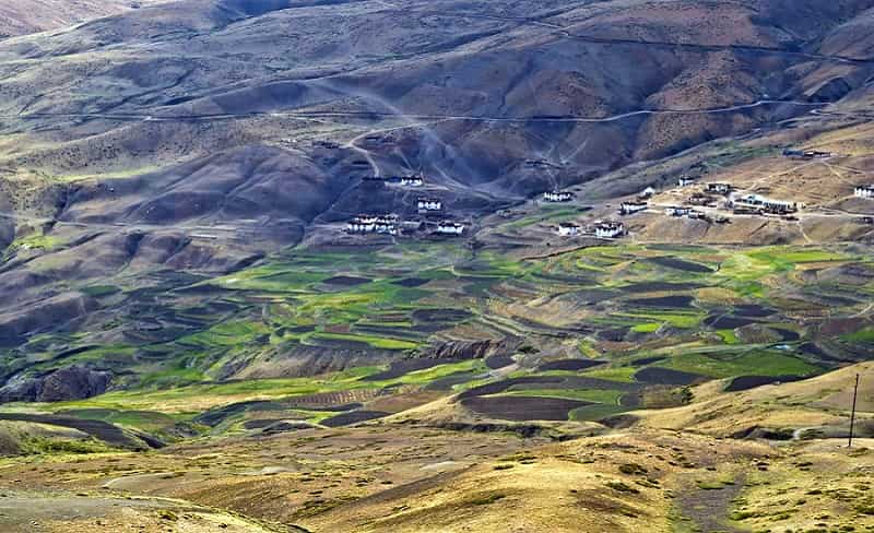 Hikkim Village , Lahaul Spiti