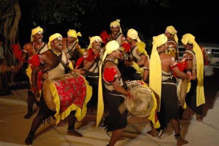 Kunitha Folk Dance