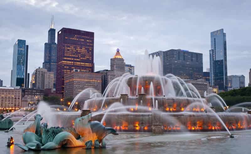 Buckingham Fountain, Grant Park Chicago