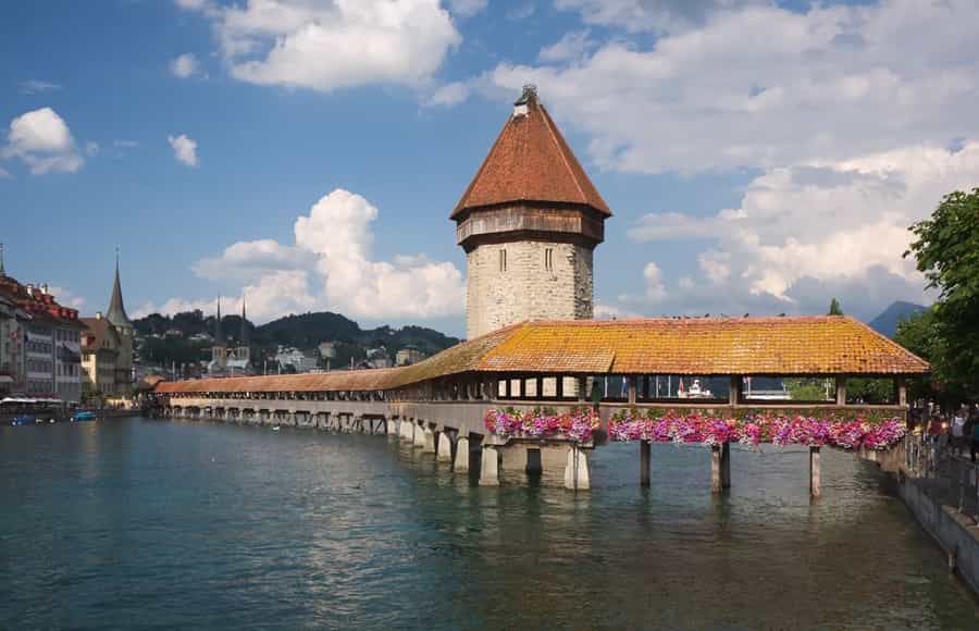 Kapellbrücke (Chapel Bridge), Switzerland